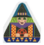 Shelly Tribbey Designs - Triangle Witch with Pumpkin